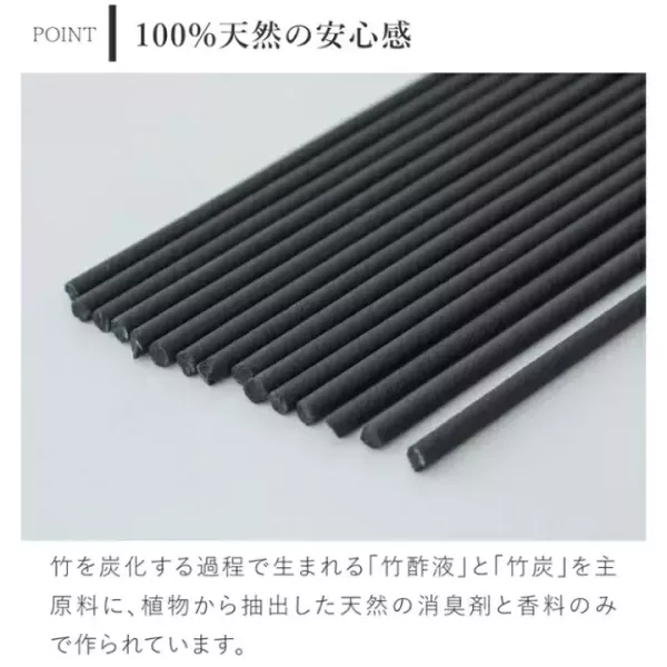 竹清香 竹炭天然線香50支入 
