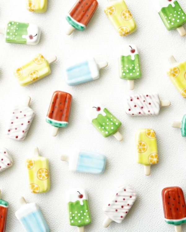 熊谷聰商店 冰棒造型陶瓷筷架 