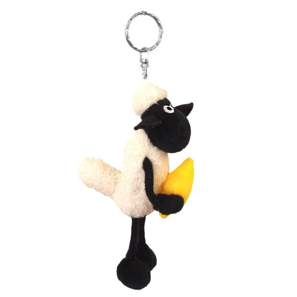 ShaunVillage 笑笑羊玩偶吊飾10cm 