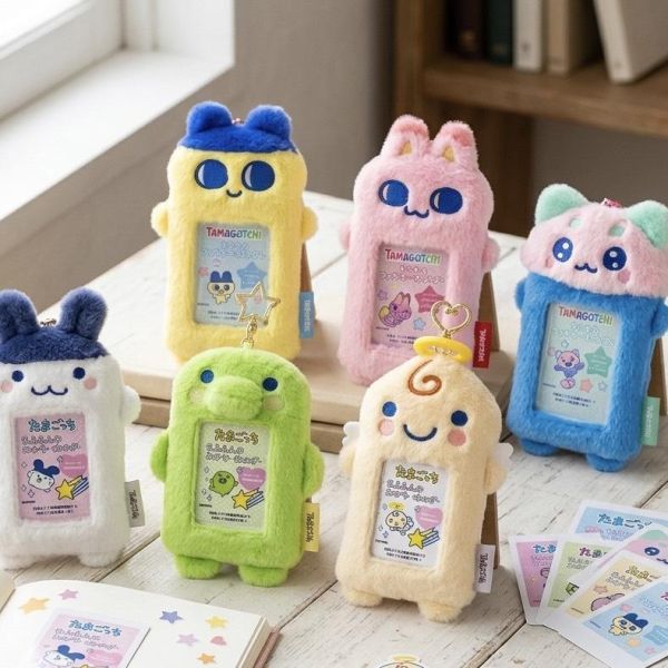 Tamagotchi塔麻可吉 毛絨相片夾吊飾 