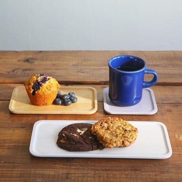 marcs 天然木製長型托盤 