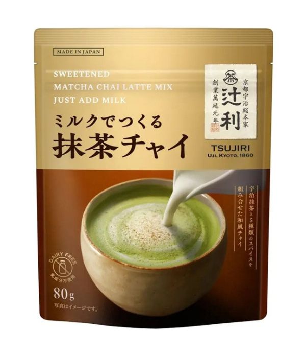 **預購** tsujiri 辻利宇治抹茶粉夾鏈袋80g 