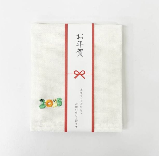 Koji 賀年刺繡蚊帳家事布(三款) 