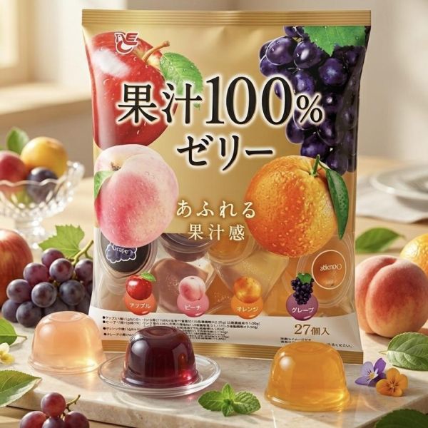 **預購**Ace 100%綜合果汁果凍27入 