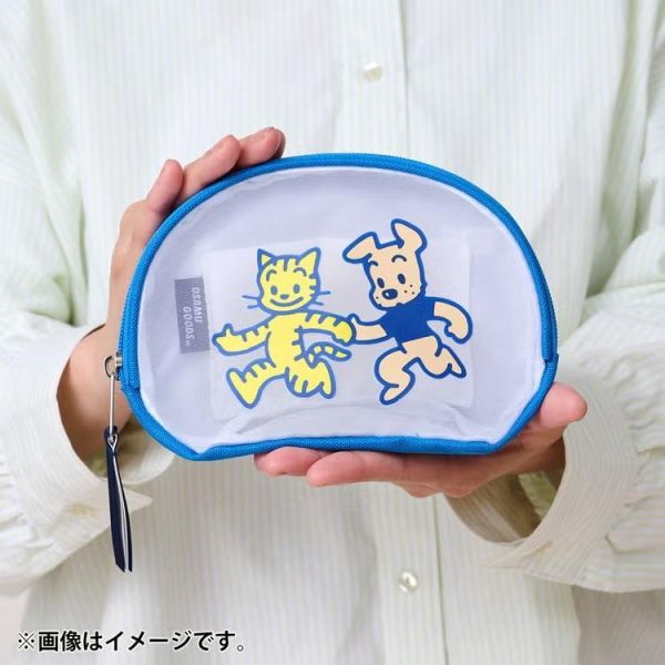 Osamu goods 貝殼形網狀收納包 