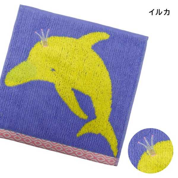 KODUE HIBINO 動物系列 繽紛刺繡手帕 