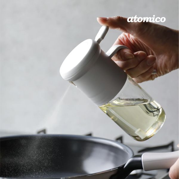 atomico耐熱玻璃噴油壺250ml 