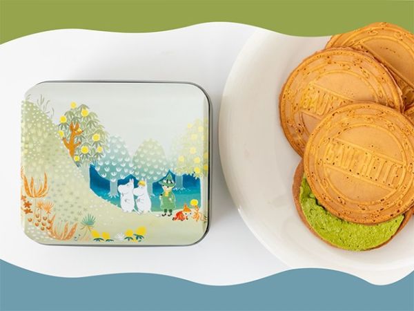 日之出屋 嚕嚕米插畫抹茶/草莓巧克力法蘭酥