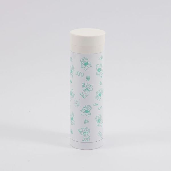 OsamuGoods不鏽鋼保溫瓶300ml(人物花藝) 