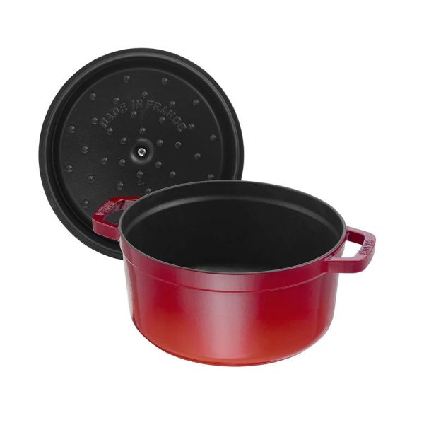 Staub 經典圓形琺瑯鑄鐵鍋 24cm 