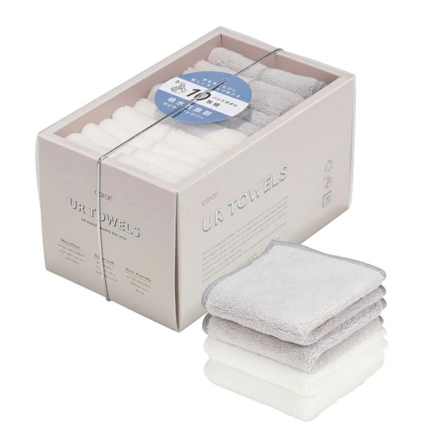 carari UR TOWELS 吸水手帕禮盒 10入組 