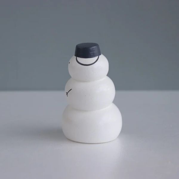 T-Lab 手刻原木三層雪人 