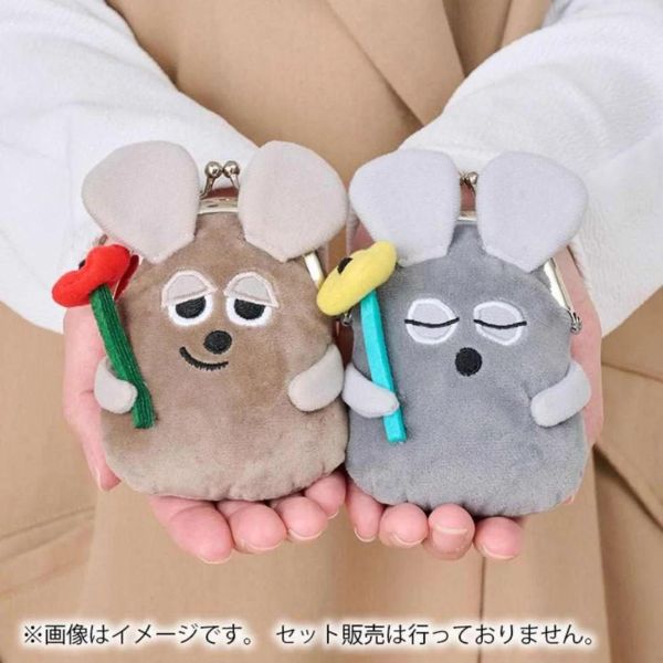 zowie 田鼠阿佛拿花珠扣口金包 