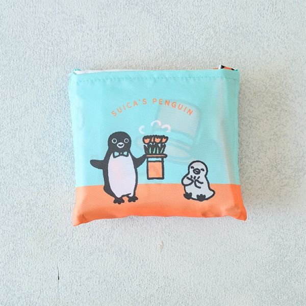 Suica 企鵝可折疊環保購物袋 