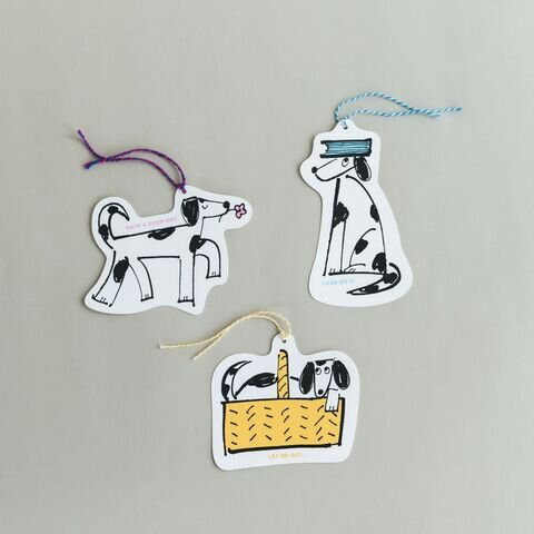 Foinu 米格魯明信片吊卡 