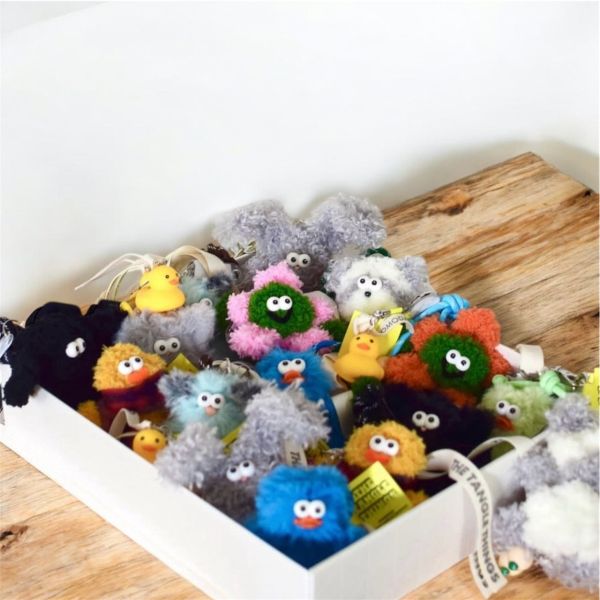 The Tangle Things 調節毛絨玩偶吊飾附袋 