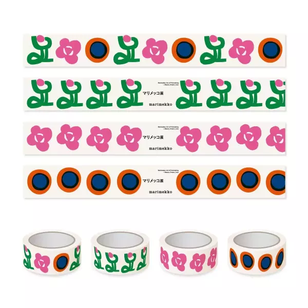 Marimekko 展覽限定紙膠帶 