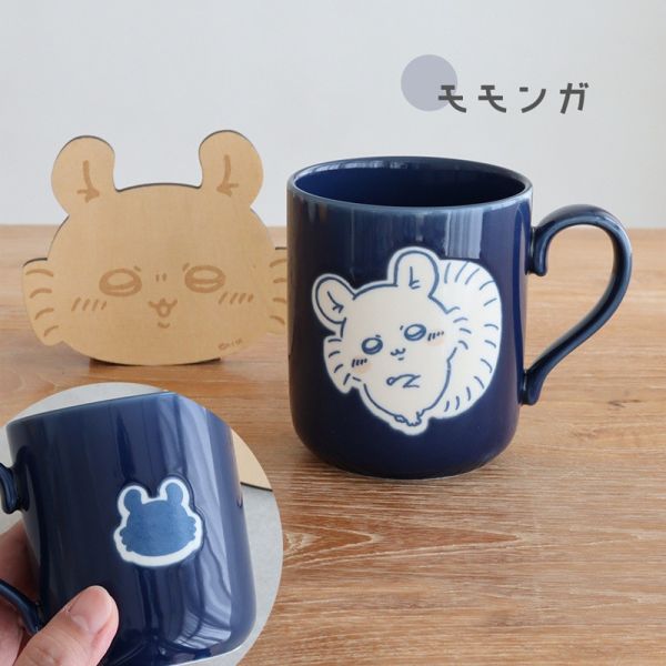 chiikawa 角色馬克杯附杯墊 