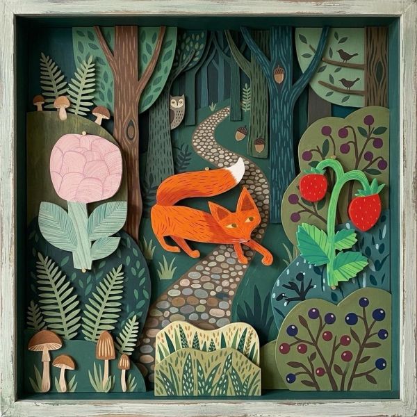 matti pikkujamsa 手繪木製擺飾 