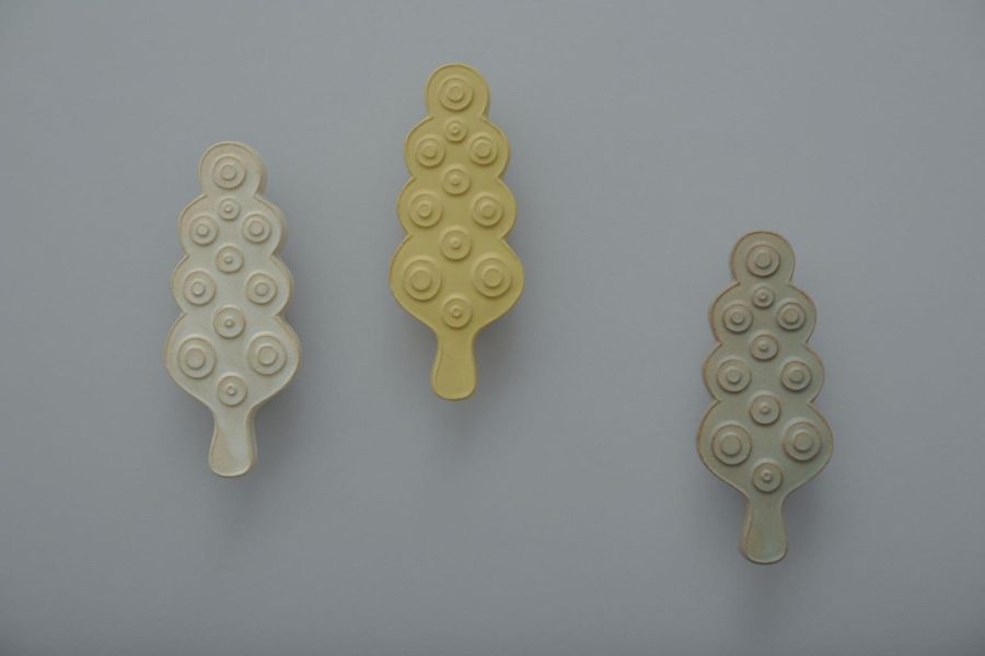 mina perhonen 釉料陶瓷壁掛勾 