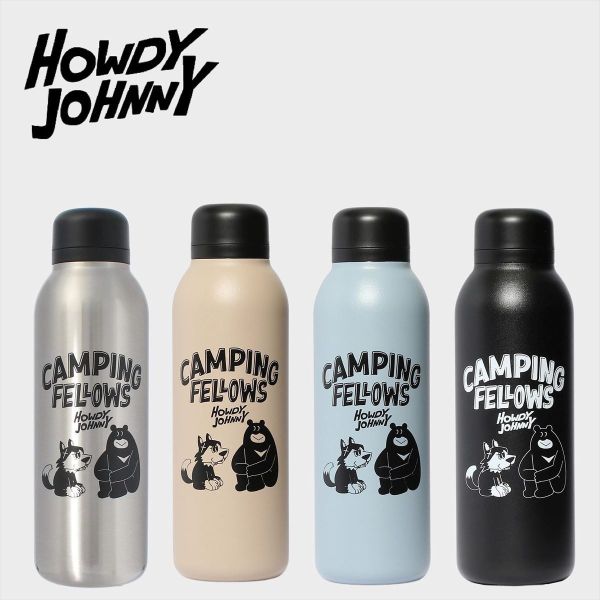 RIVERS x HOWDY JOHNNY 不銹鋼保溫瓶 