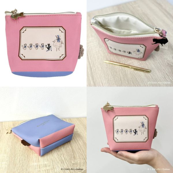 Kurahashi rei 舟形皮革收納包 