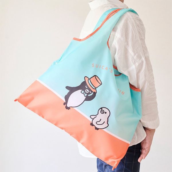 Suica 企鵝可折疊環保購物袋 