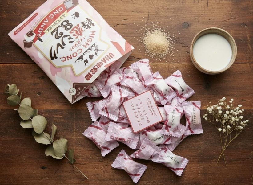 UHA味覺糖8.2特戀夾心巧克力牛奶糖 