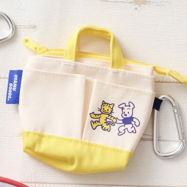 osamu goods 手提包造型登山扣收納包 