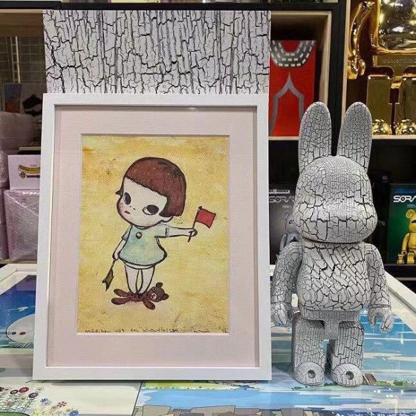 奈良美智 yoshitomo nara 海報含框 