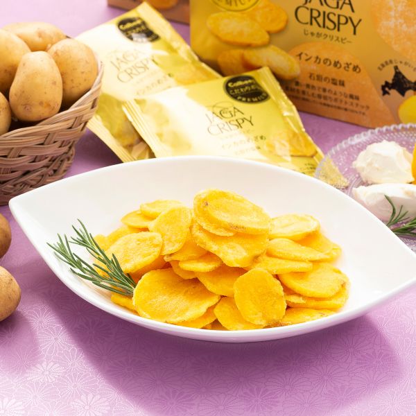 Calbee JAGA CRISPY 厚片洋芋片(石垣鹽味) 