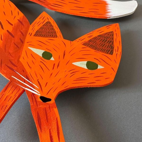 matti pikkujamsa 手繪木製擺飾 