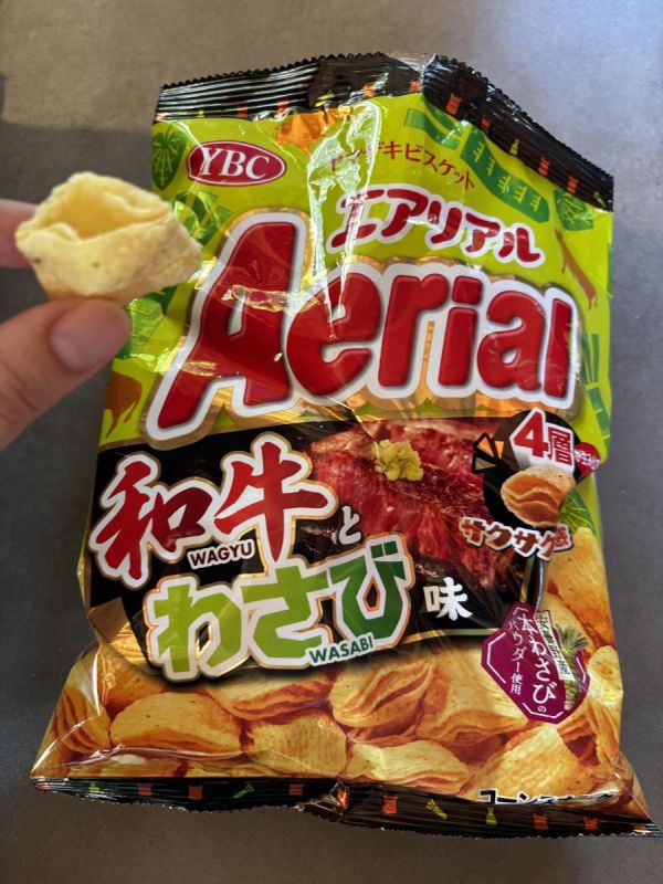 **預購** YBC Aerial 和牛&芥末風味玉米脆餅 