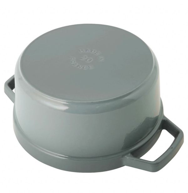 STAUB × mina perhonen 皆川明cocotte ocean琺瑯鑄鐵鍋20cm 