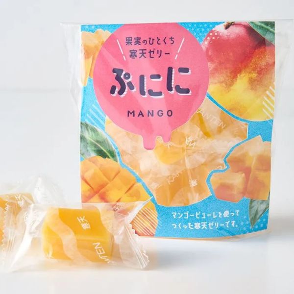 富貴堂 芒果/麝香葡萄果泥寒天果凍7個入 