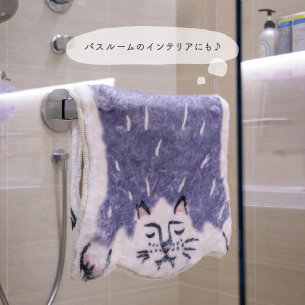 CDF Momonga動物毛絨地墊(檸檬豹S) 