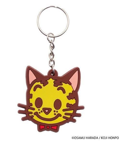 osamu 大臉造型矽膠吊飾(貓) 