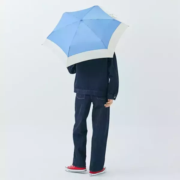 U-DAY 晴雨兼用 環保雙色折傘 