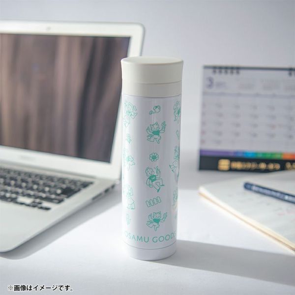 OsamuGoods不鏽鋼保溫瓶300ml(人物花藝) 