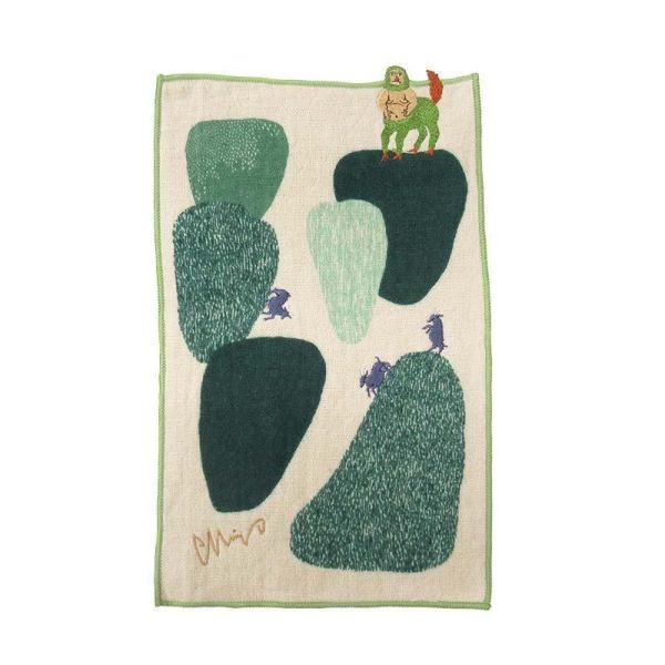 morita MiW 楠橋紋織刺繡口袋手帕 