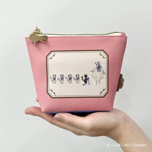 Kurahashi rei 舟形皮革收納包 