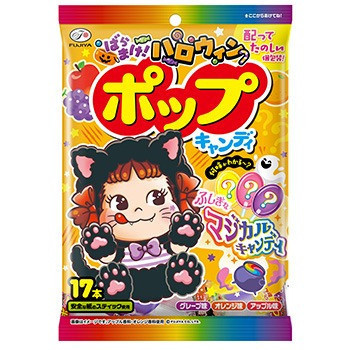 **預購** Fujiya 不二家萬聖節綜合水果棒棒糖17入 