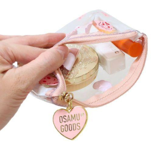 粧美堂 x OsamuGoods 滿版角色透明收納包系列 