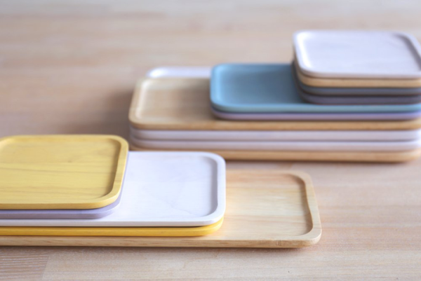 marcs 天然木製長型托盤 