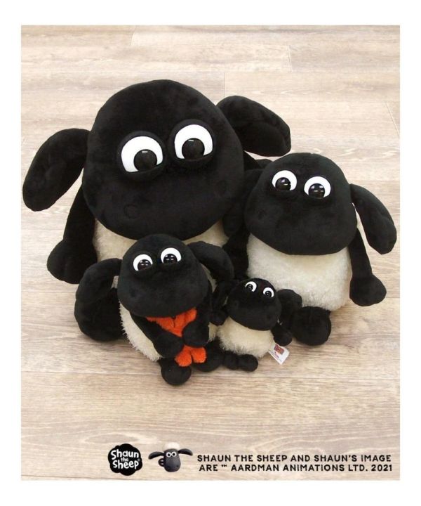 ShaunVillage 笑笑羊大眼毛絨玩偶 