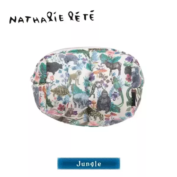 Nathalie Lete 插畫絎縫澎澎收納包 