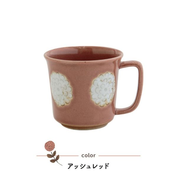 CDF. 波佐見燒 繡球花輕量陶瓷馬克杯 