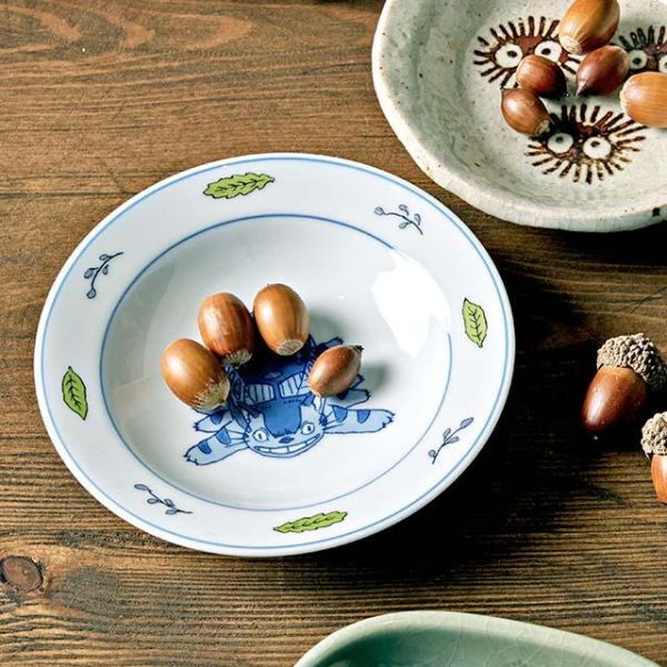 中川政七 有田燒龍貓陶瓷小圓盤 