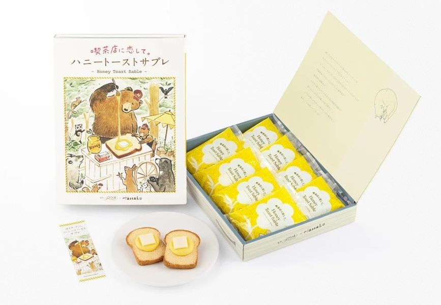 **預購**戀上喫茶店 蜂蜜奶油吐司餅乾禮盒 