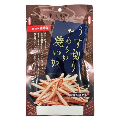 **預購** 伍魚福 薄切軟燒魷魚乾 
